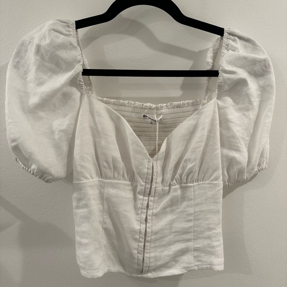 Reformation Rome Linen Top - Picture 6 of 7